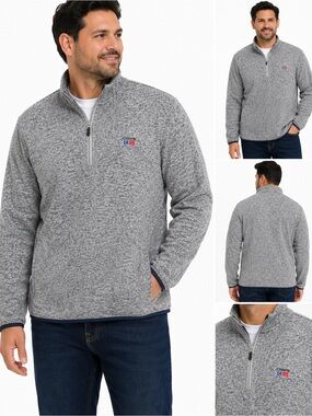 Chaps Men's Coastal Quarter Zip Sweater Fleece - Size XXL